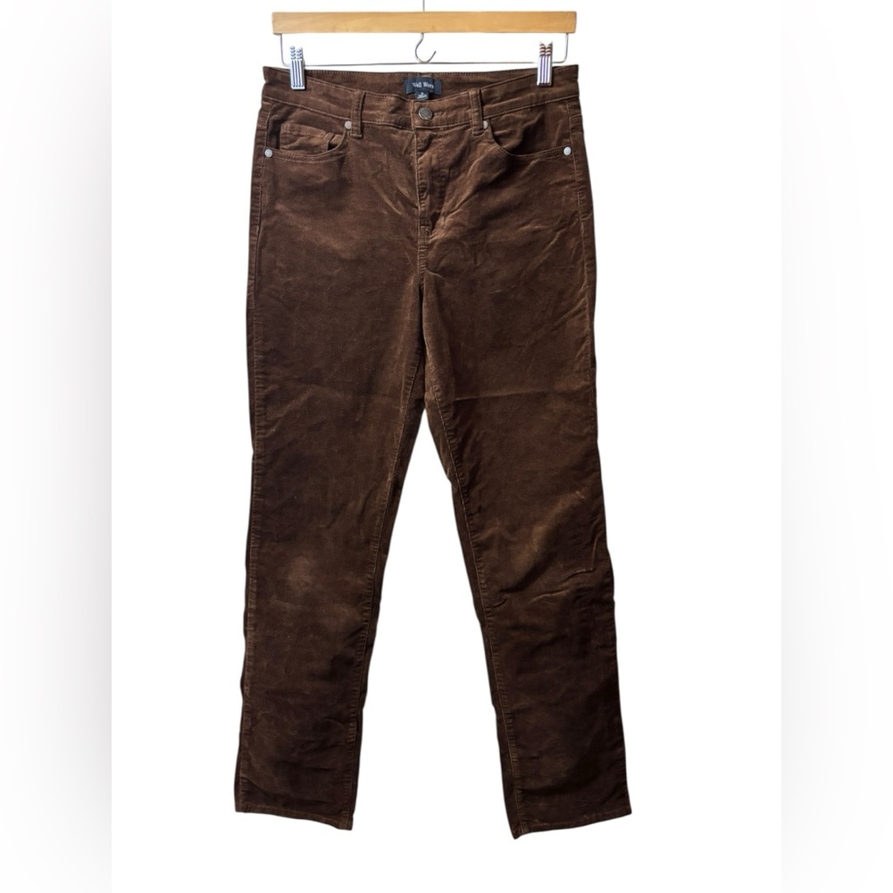 WELL WORN | brown corduroy pants 6 28 London